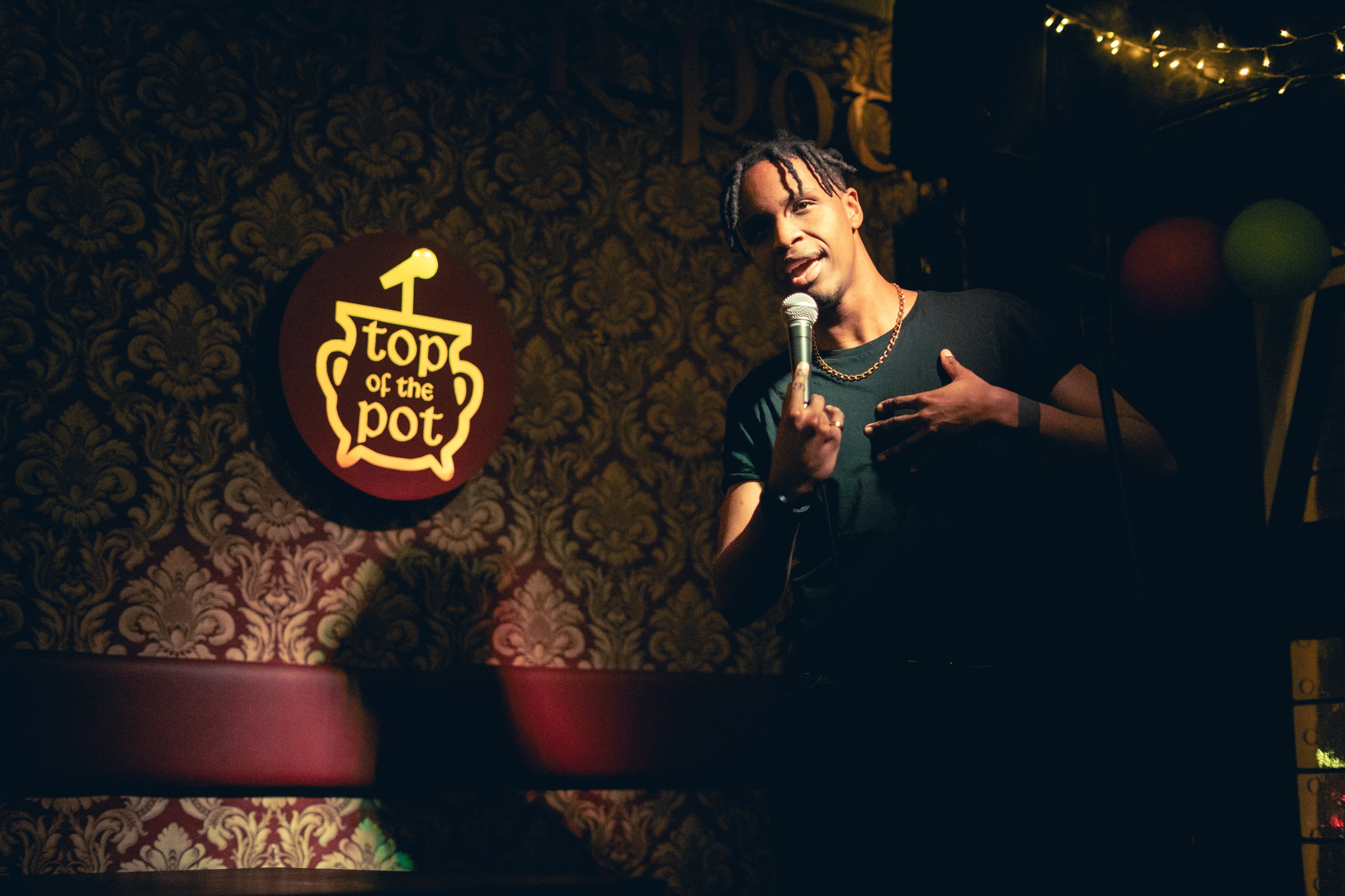 Fezile Manana on stage